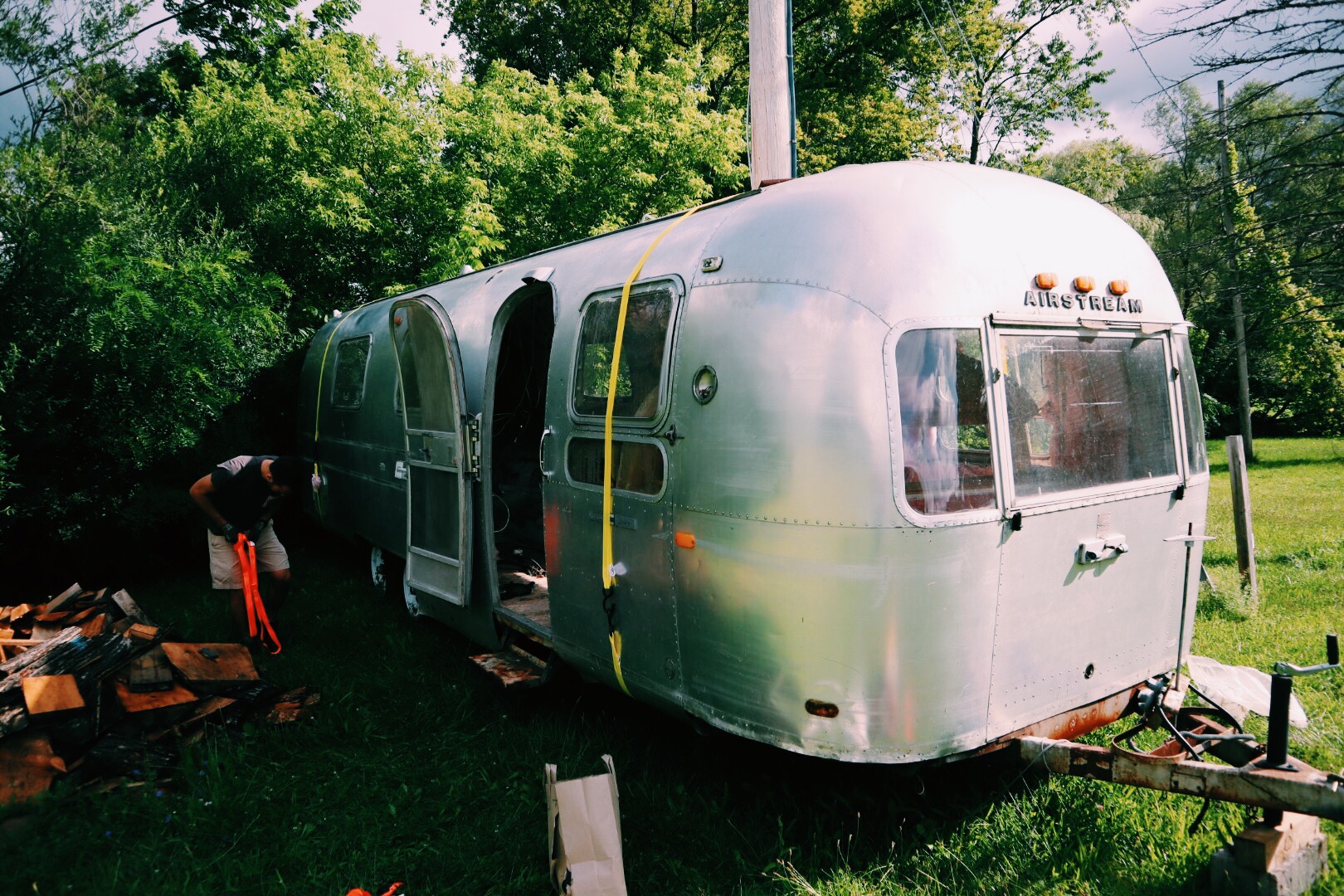 Vintage Airstream Sovereign Trailer 1969