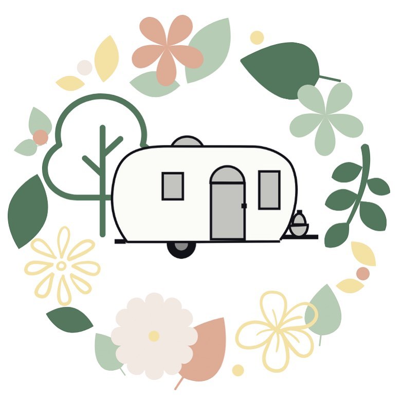 vintage airstream logo Sunshine Farm