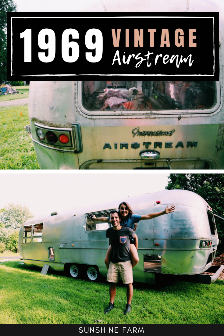 1969 Vintage Airstream Sovereign Trailer